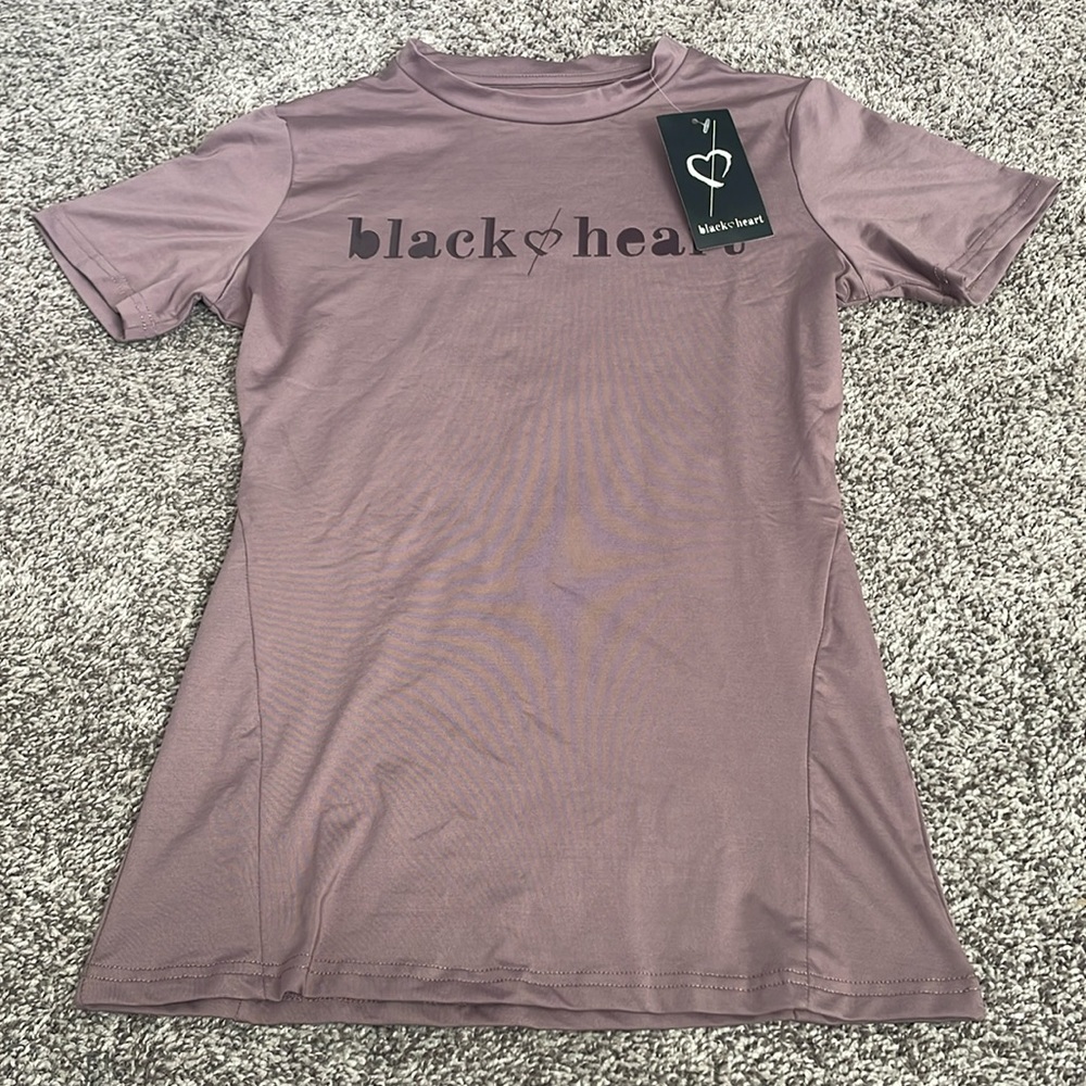 Black heart equestrian riding top!